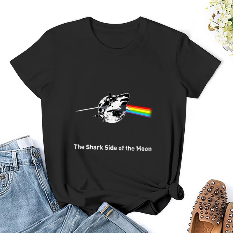 Shark side of the moon t-shirt