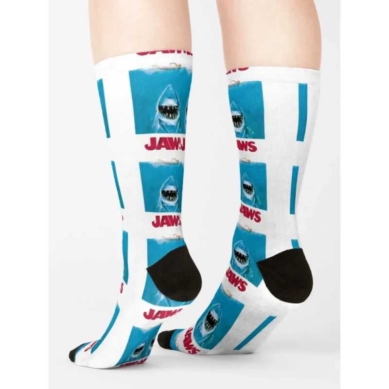 Shark soccer socks