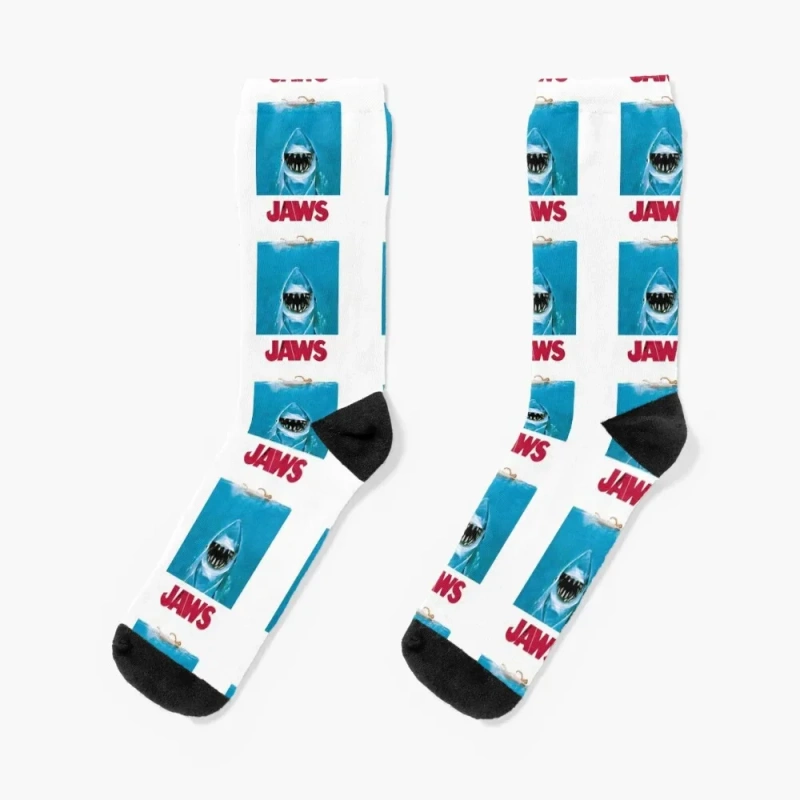 Shark soccer socks