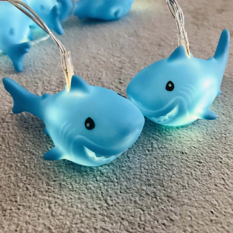 Shark string lights