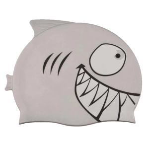 Shark swim cap